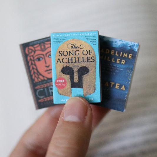 Handmade MINI Madeline Miller Books (set of 3 mini books)