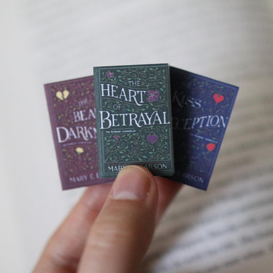 Handmade MINI The Remnant Chronicles Books (set of 3 mini books)