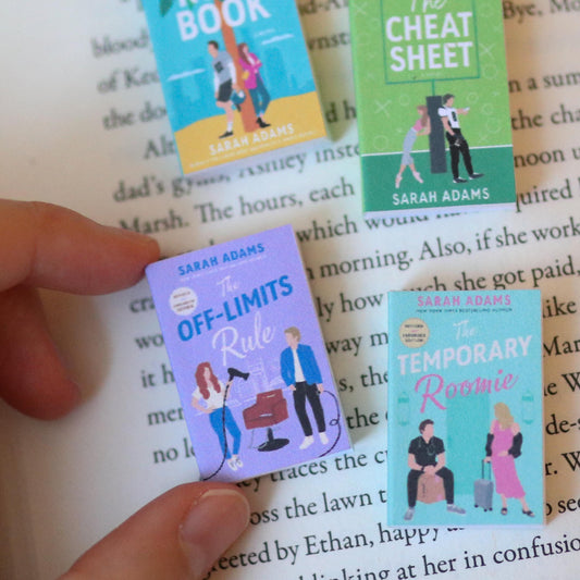 Handmade MINI Sarah Adams Books (set of 4 mini books)