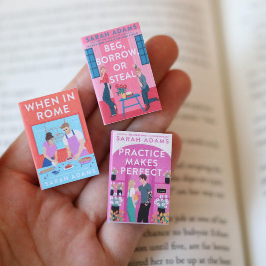 Handmade MINI When in Rome Series Books (set of 3 mini books)