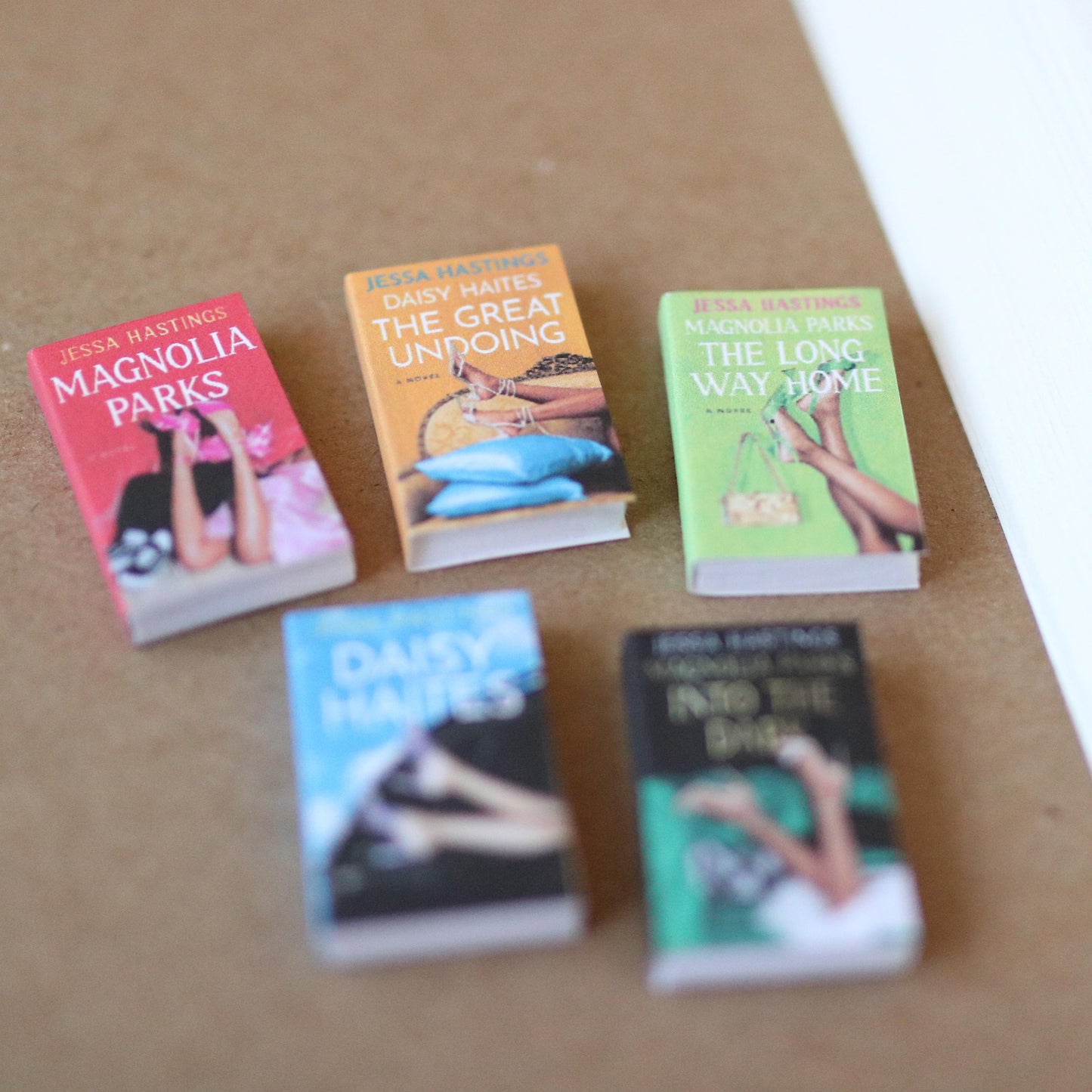 Handmade MINI Magnolia Parks Universe Series Books (set of 5 mini books)