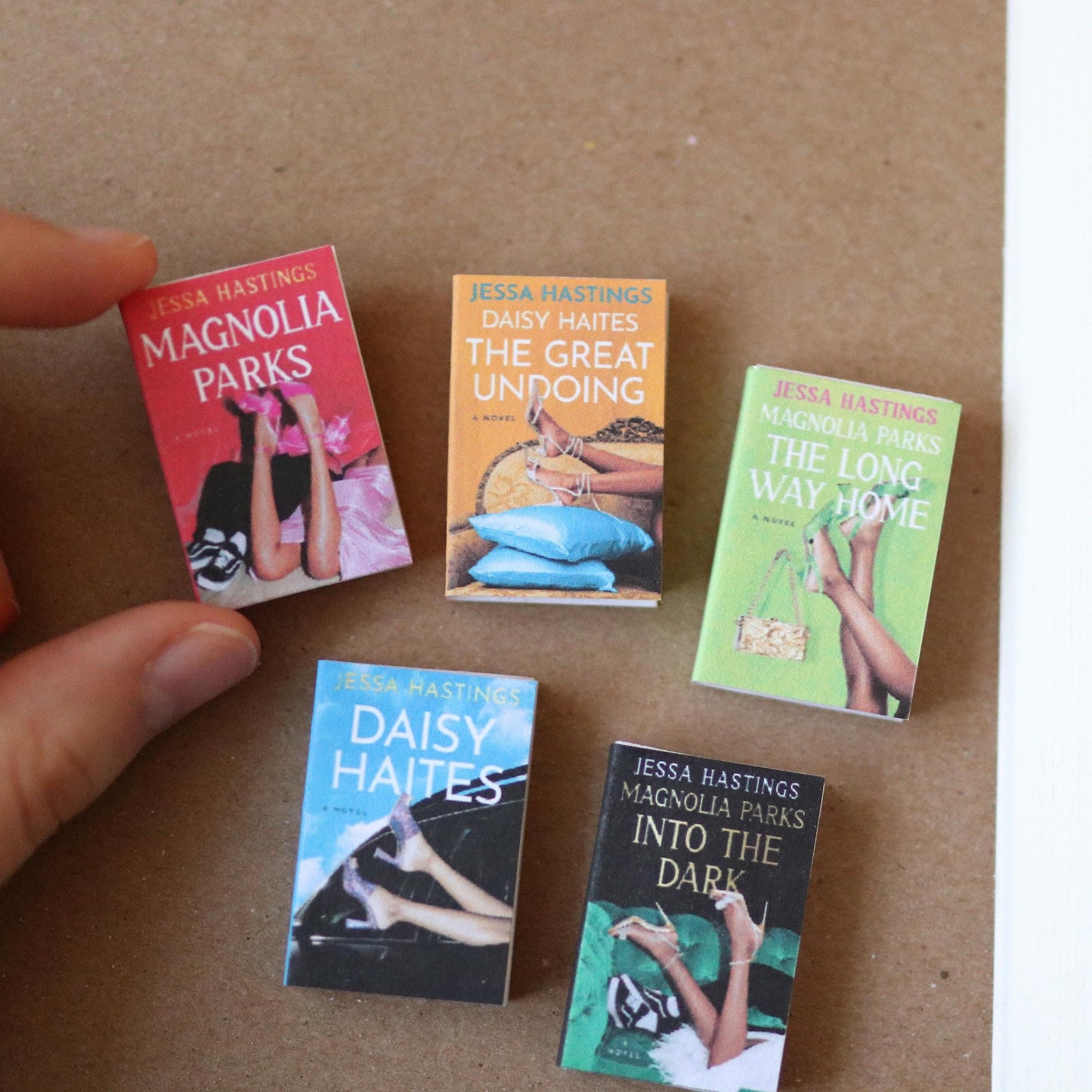 Handmade MINI Magnolia Parks Universe Series Books (set of 5 mini books)