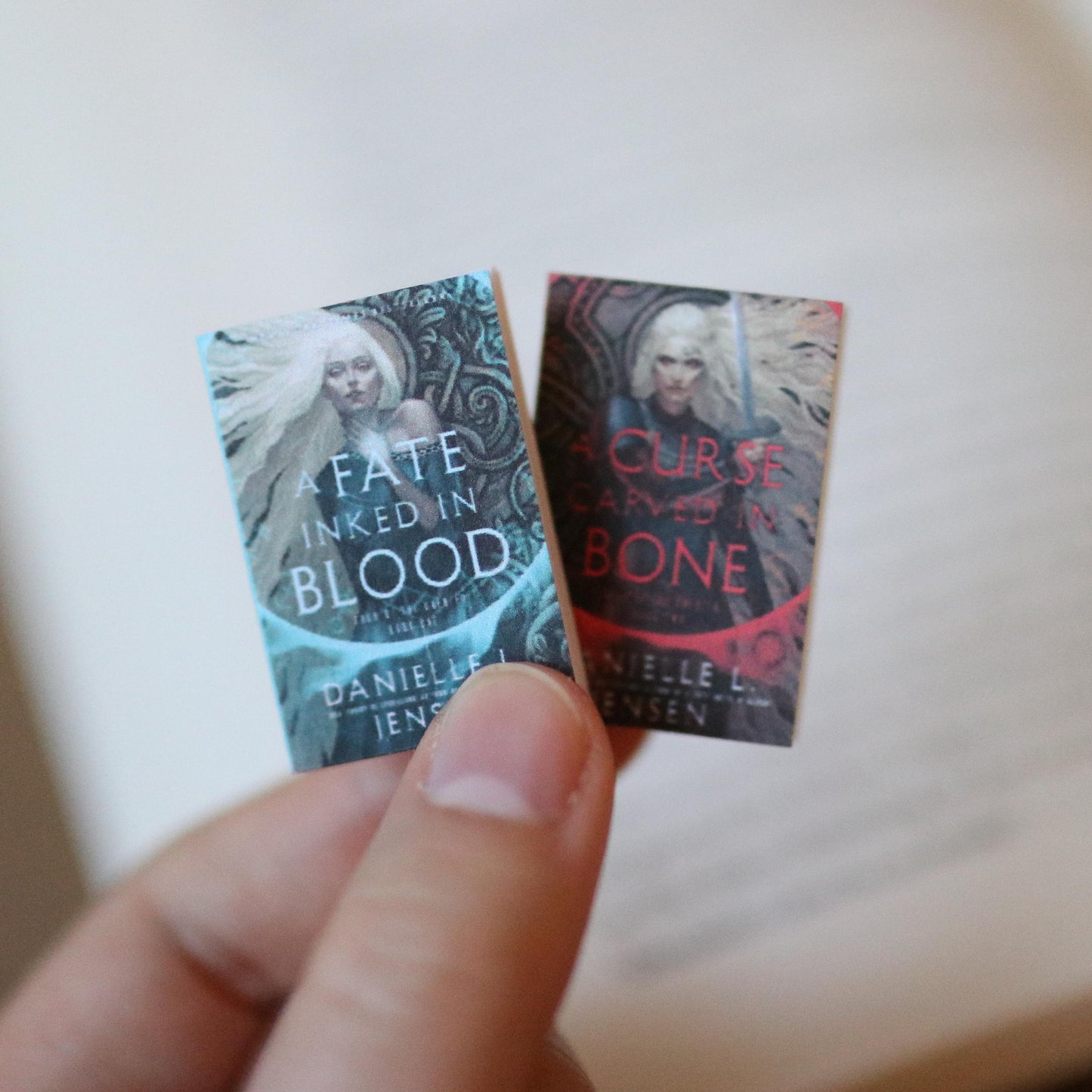 Handmade MINI Saga of the Unfated Series Books (set of 2 mini books)