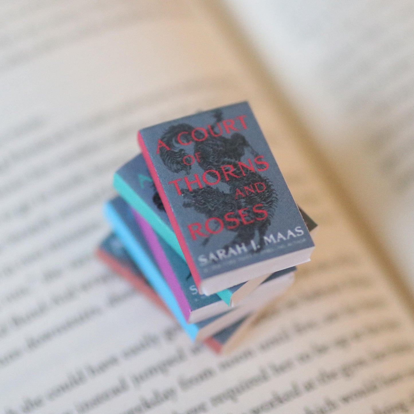Handmade MINI Special edition Sarah J Maas Books (set of 5 mini books)