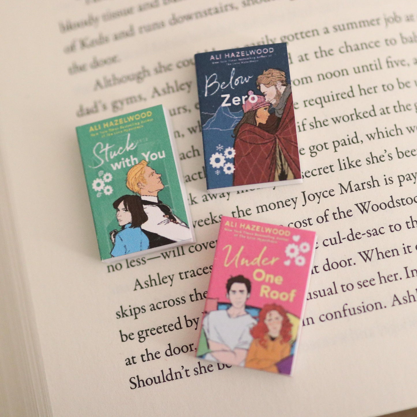 Handmade MINI The STEMinist Novellas Books (set of 3 mini books)