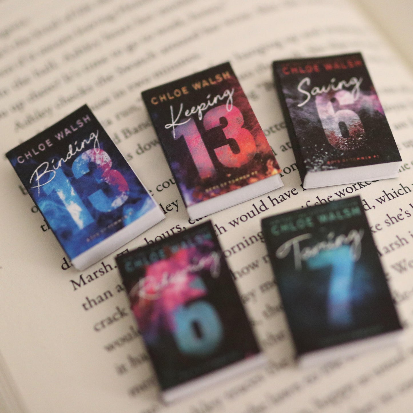 Handmade MINI Boys of Tommen Series Books (set of 5 mini books)