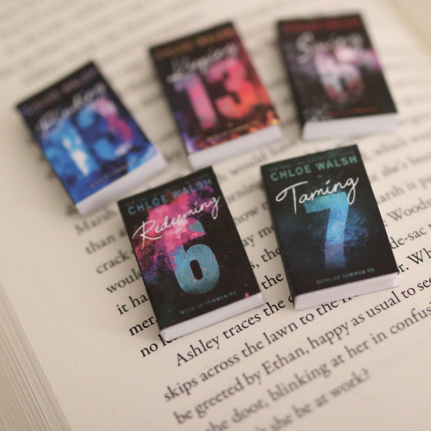Handmade MINI Boys of Tommen Series Books (set of 5 mini books)