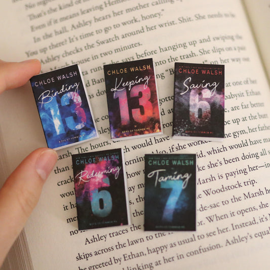 Handmade MINI Boys of Tommen Series Books (set of 5 mini books)