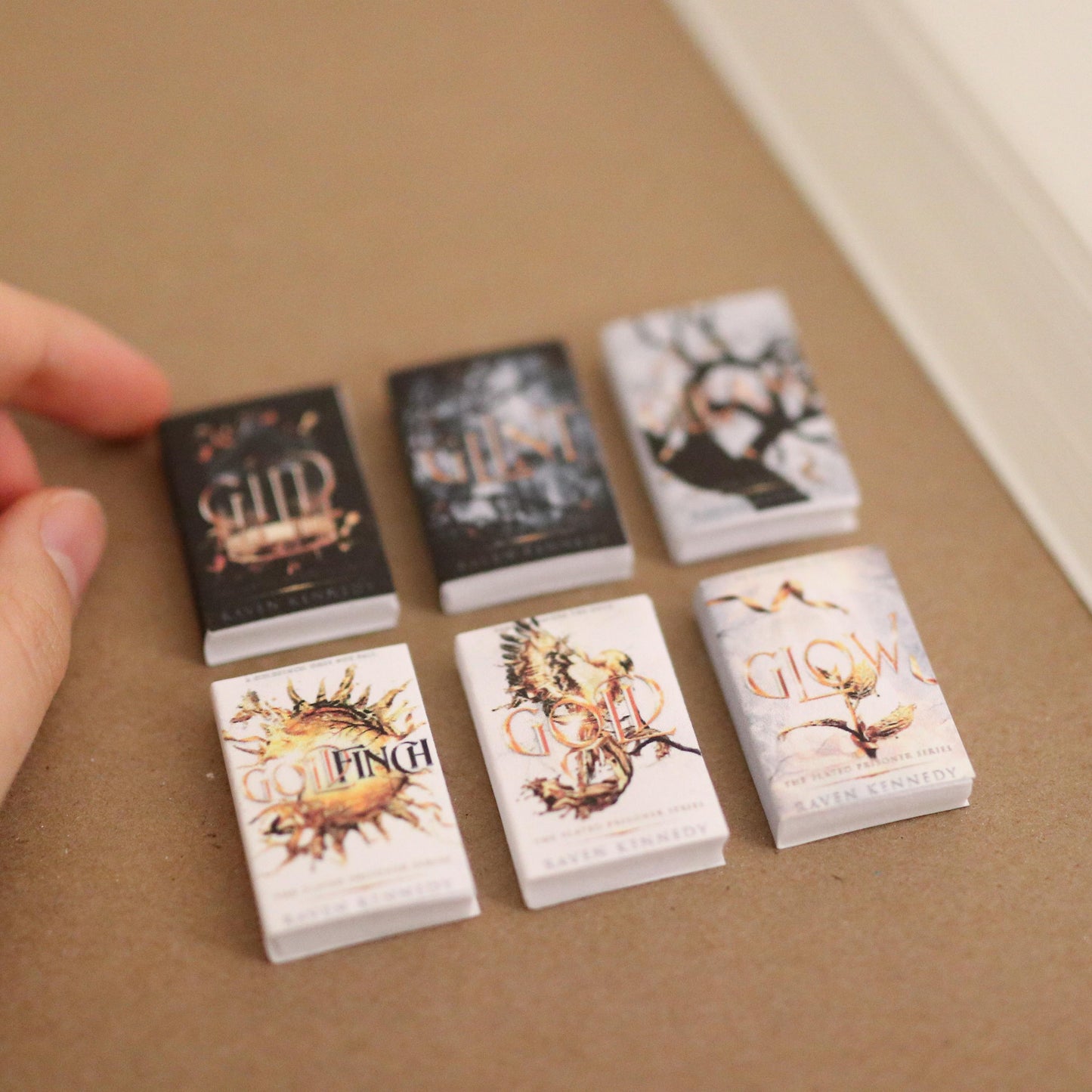 Handmade MINI The Plated Prisoner Series Books (set of 6 mini books)