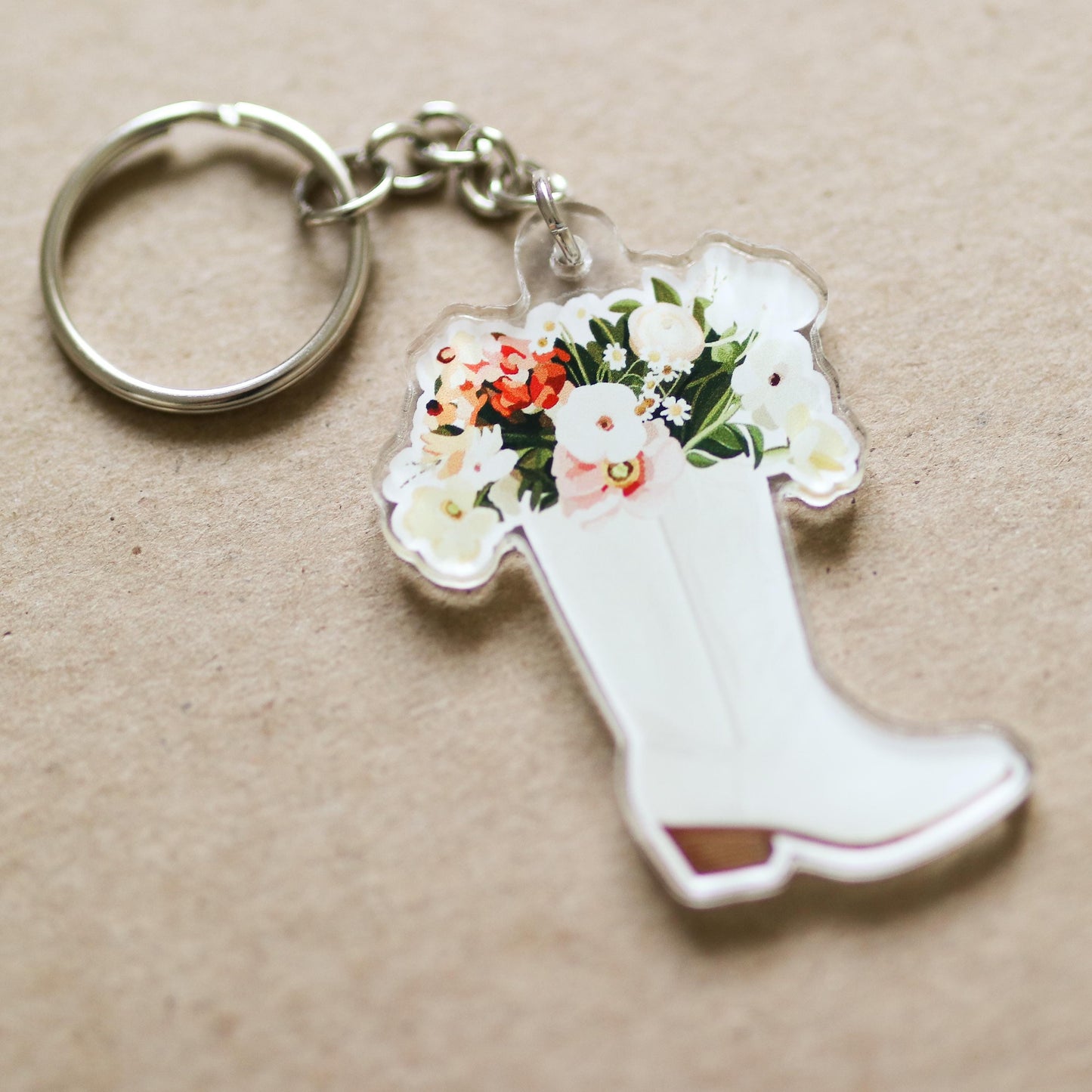 Boot Acrylic Keychain