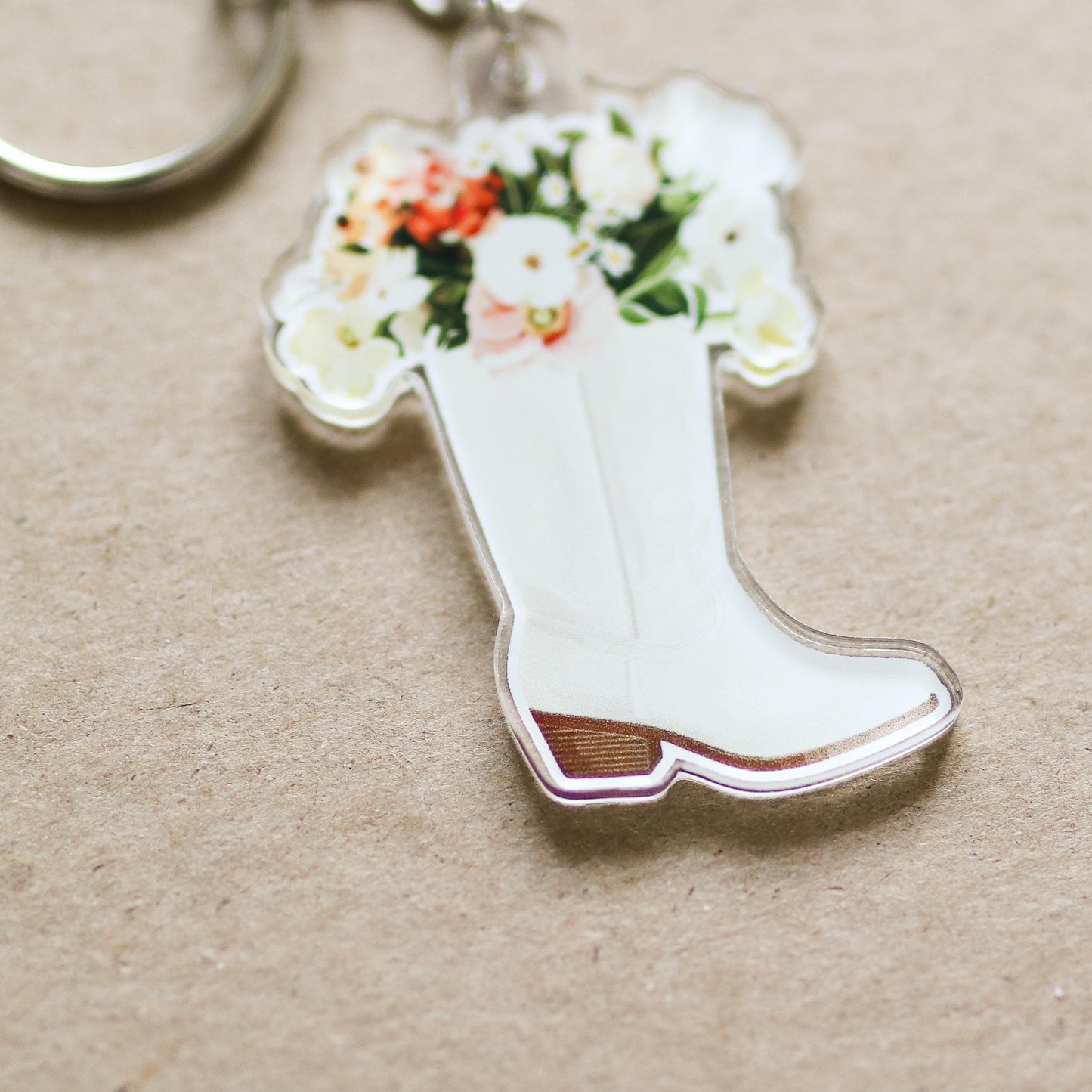 Boot Acrylic Keychain