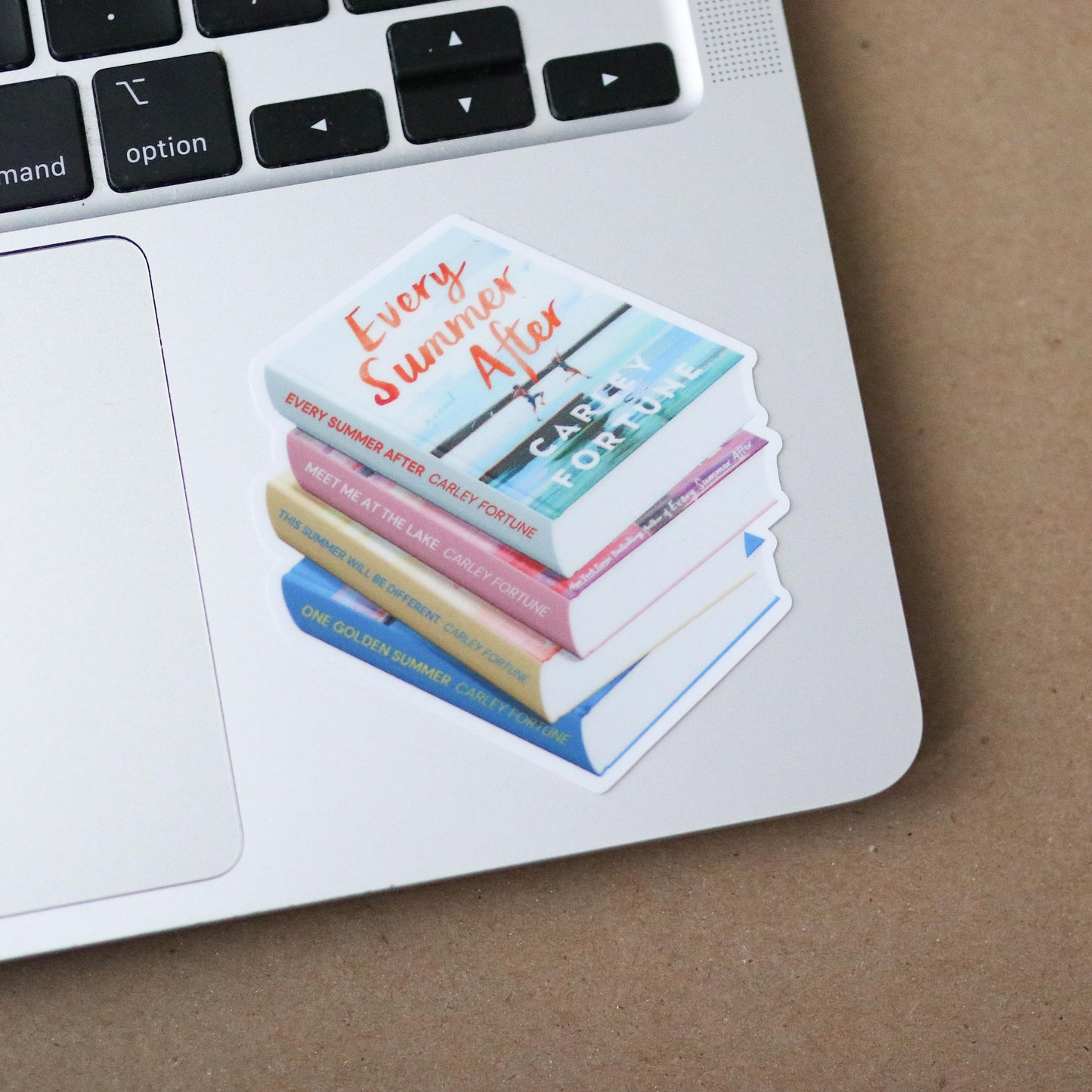 Every Summer After Book Stack Sticker