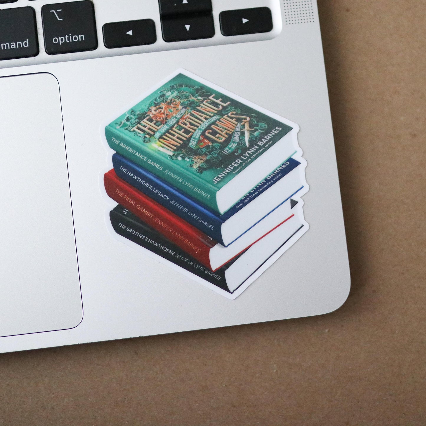 The Inheritance Games Book Stack Sticker