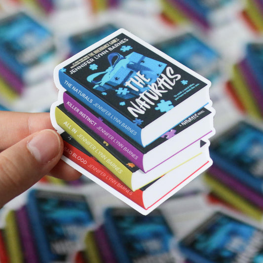 The Naturals Book Stack Sticker