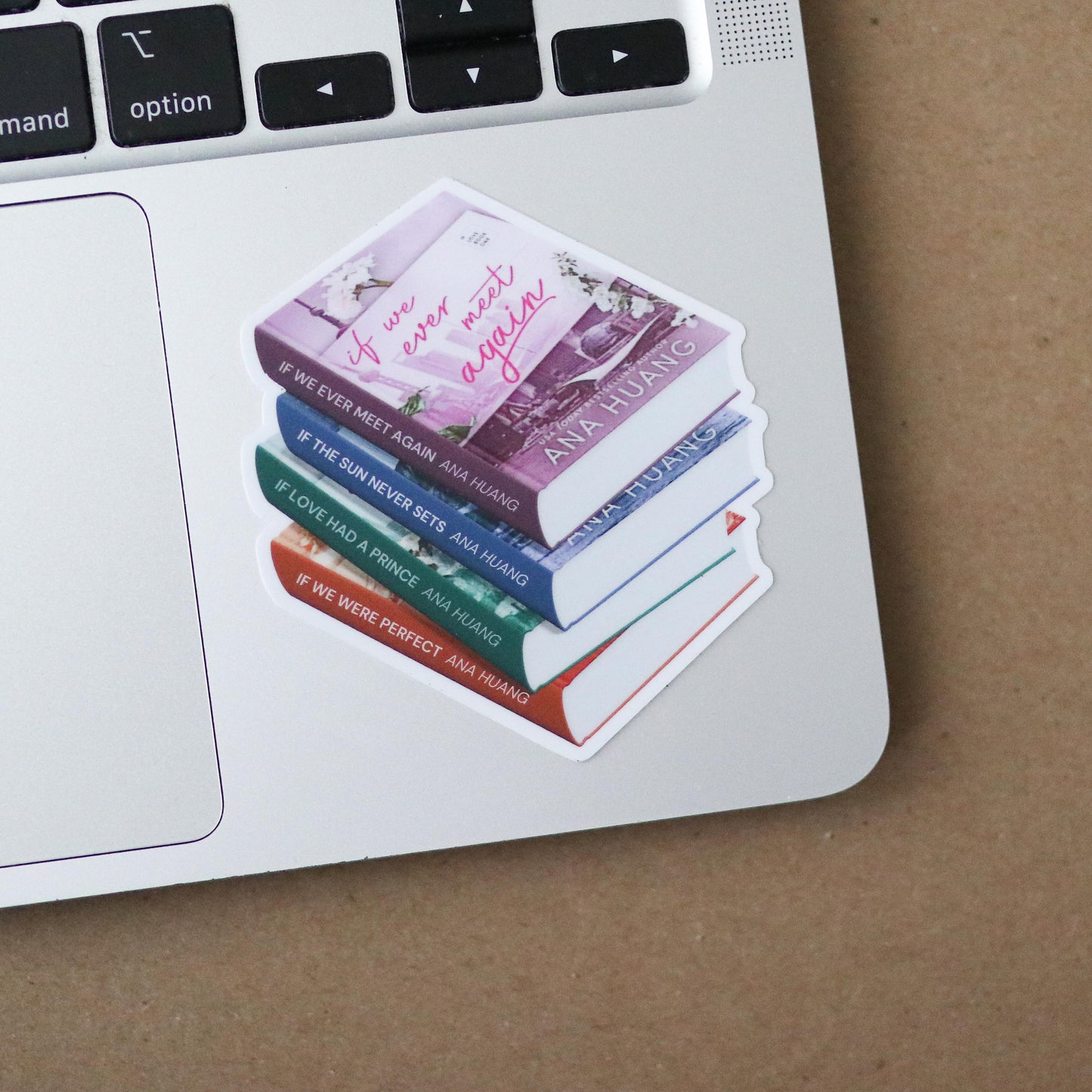 If We Ever Meet Again Book Stack Sticker