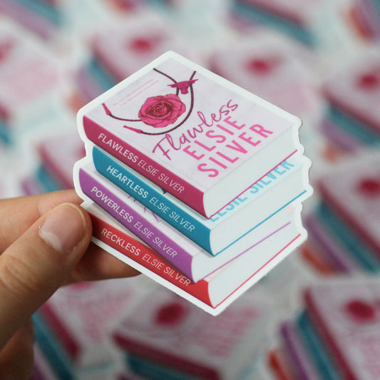 Chestnut Springs Book Stack Sticker