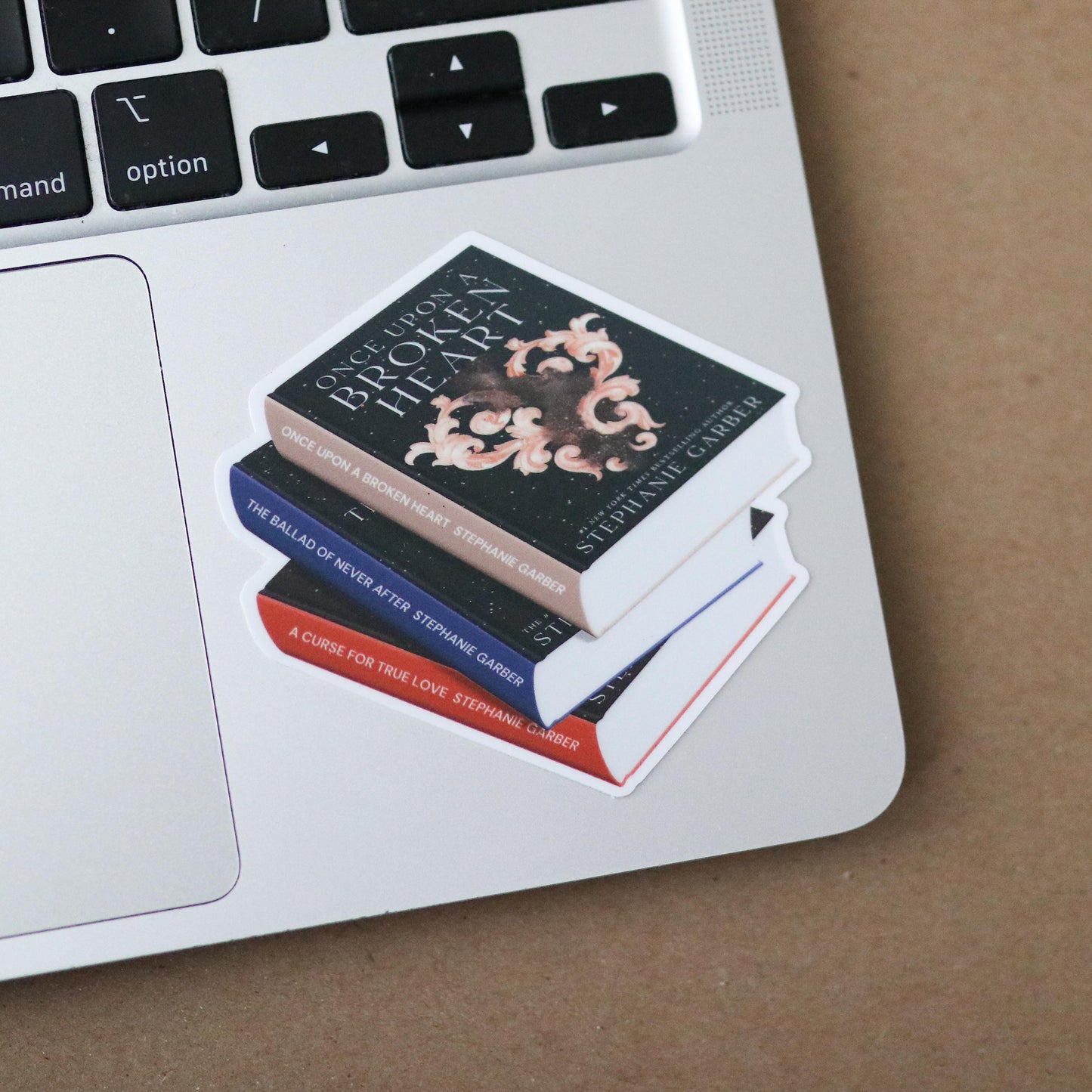 Once Upon a Broken Heart Book Stack Sticker