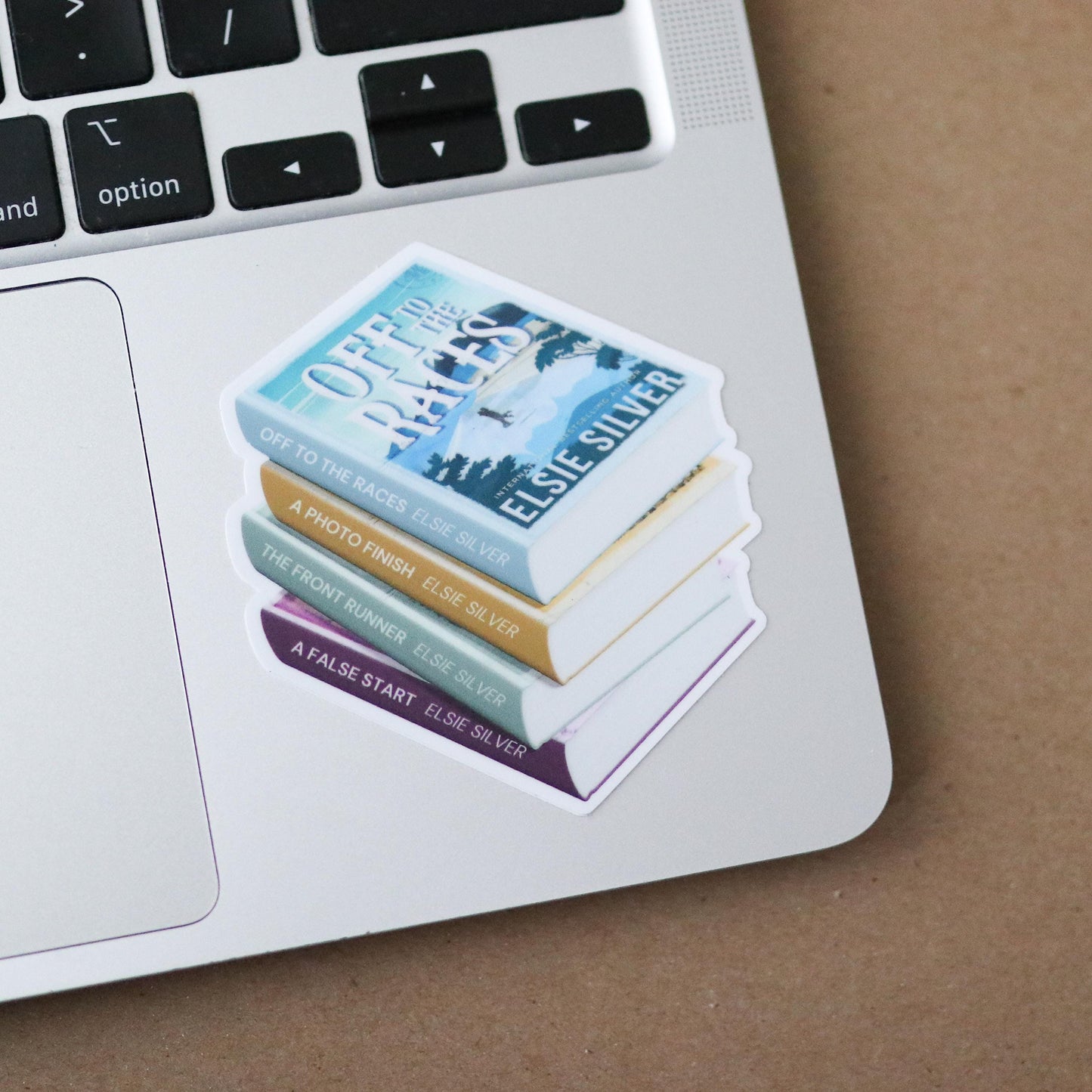 Gold Rush Ranch Book Stack Sticker
