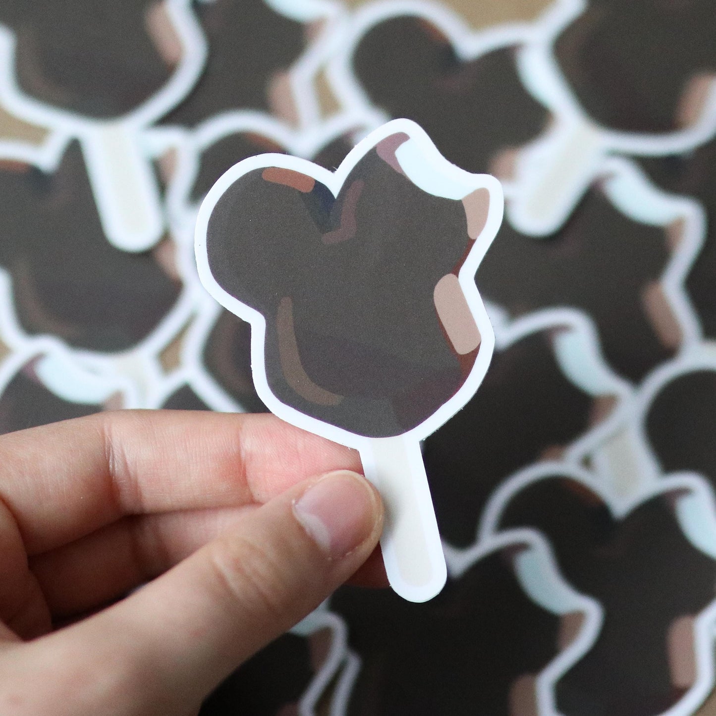 Themepark Ice Cream Treat Inspired Sticker | gift idea cute trendy water bottle stickers waterproof durable disney aesthetic california