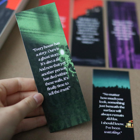 Riley Sager Inspired Bookmarks