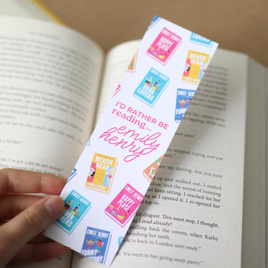 Emily Henry inspired Bookmark