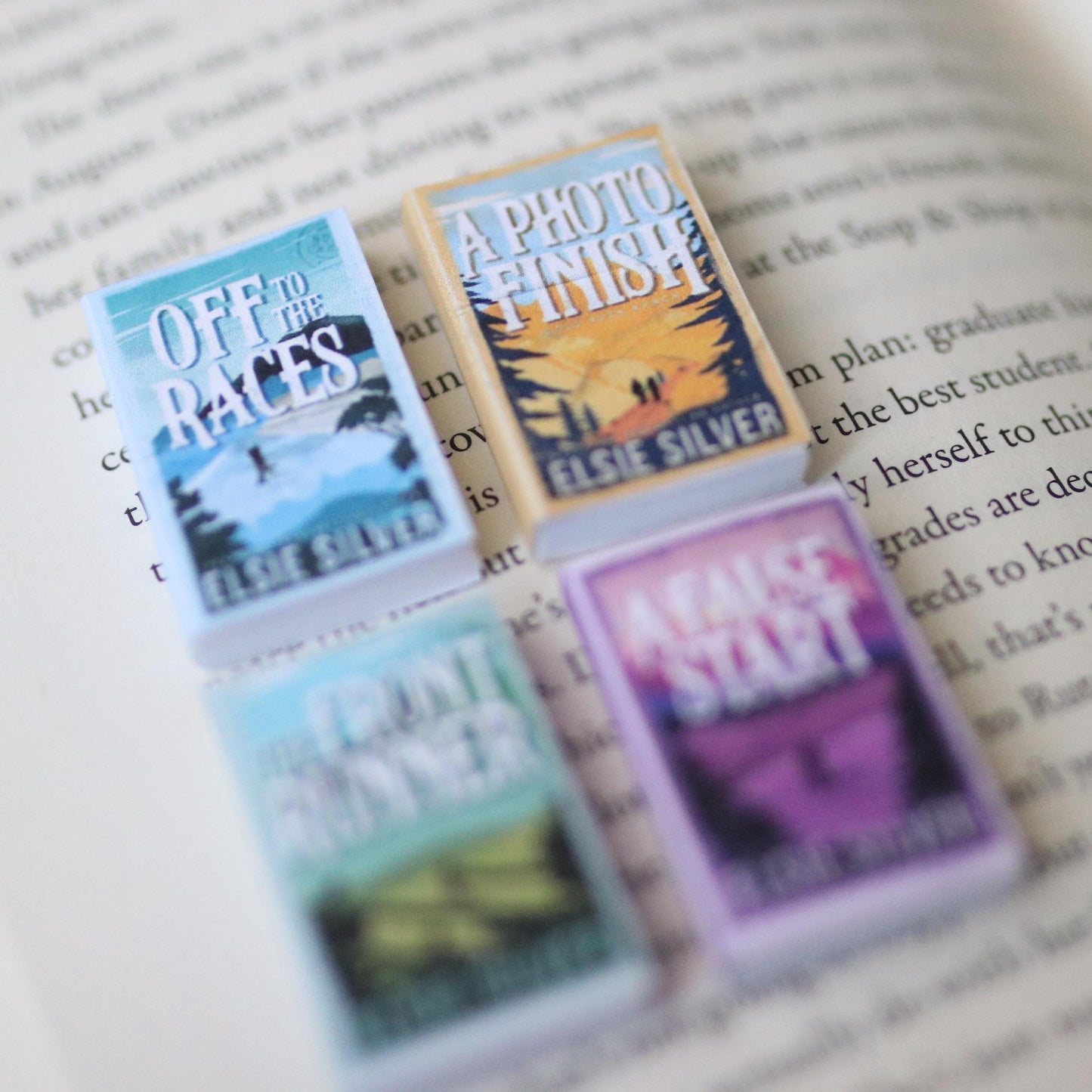 Handmade MINI Gold Rush Ranch Series Books (set of 4 mini books)
