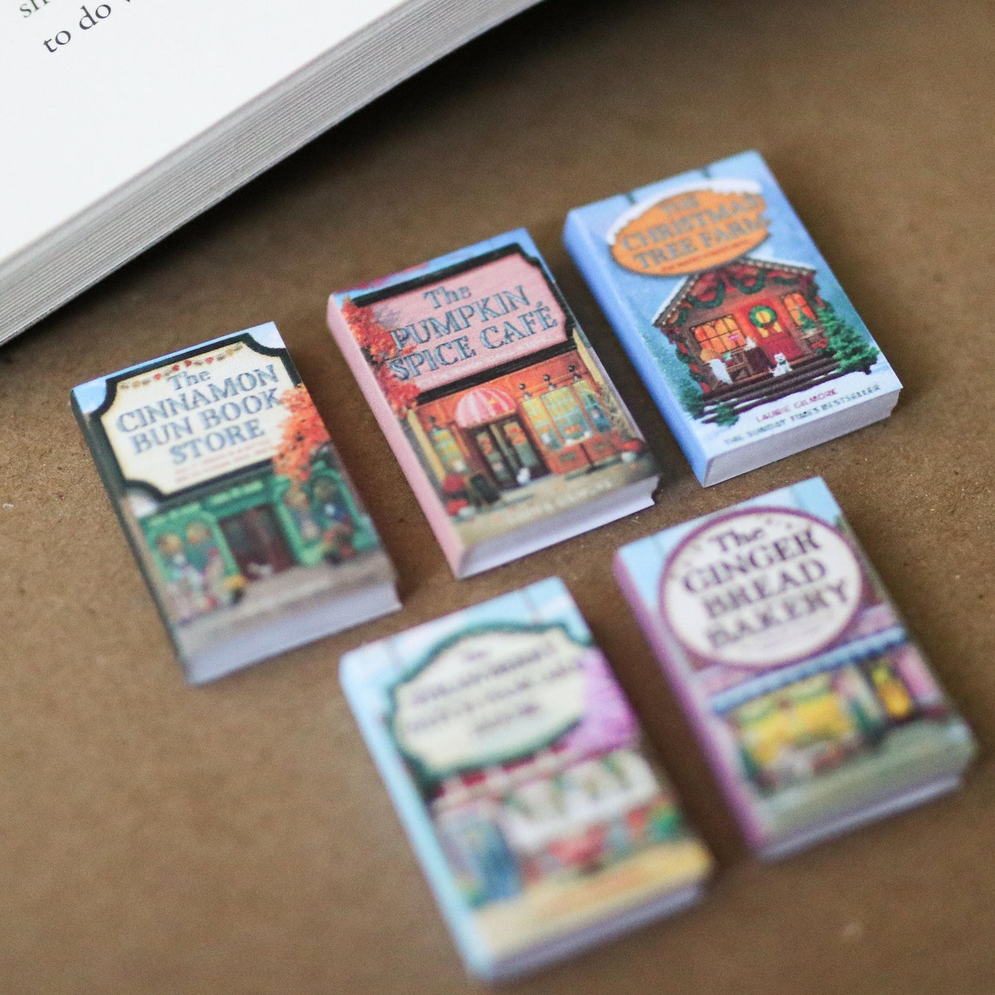 Handmade MINI Dream Harbor Series Books (set of 5 mini books)