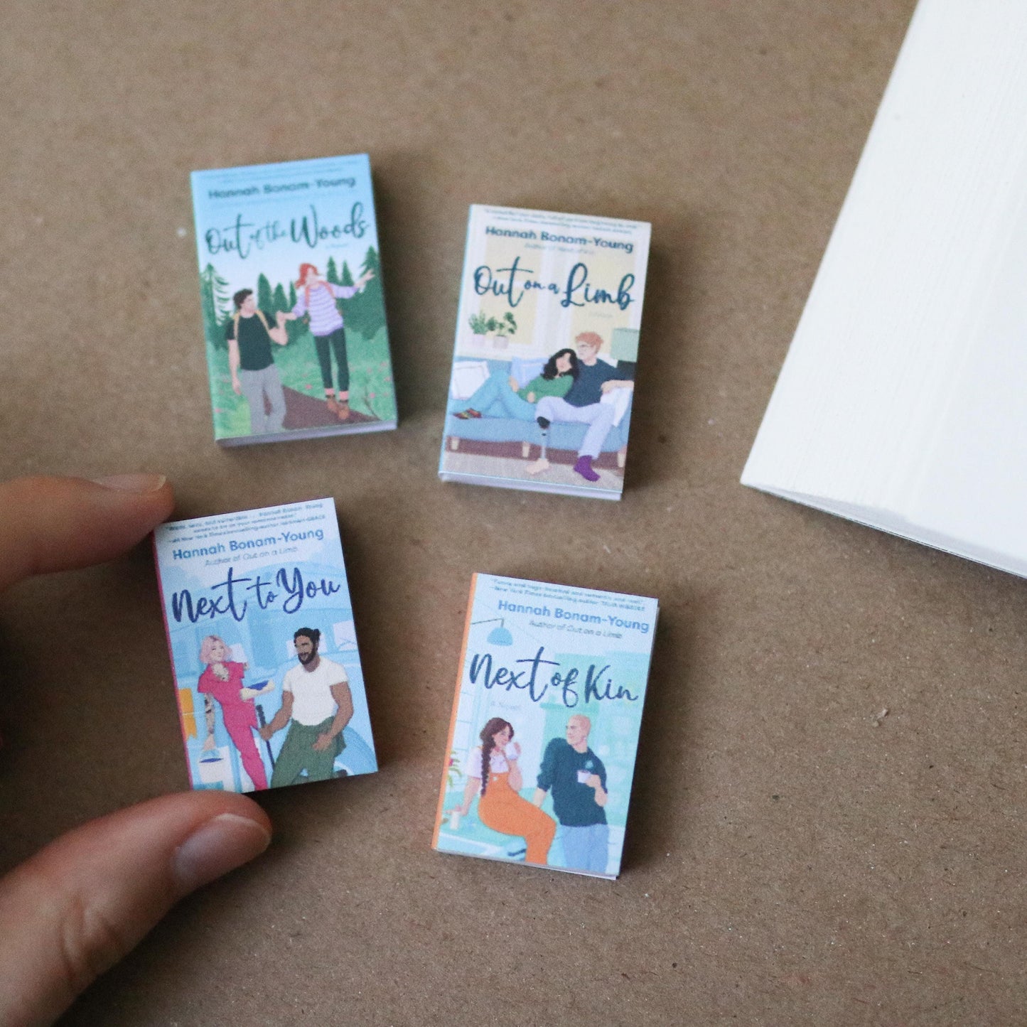 Handmade MINI Out on a Limb Series Books (set of 4 mini books)