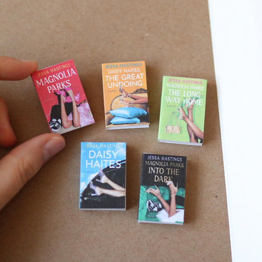 Handmade MINI Magnolia Parks Universe Series Books (set of 5 mini books)