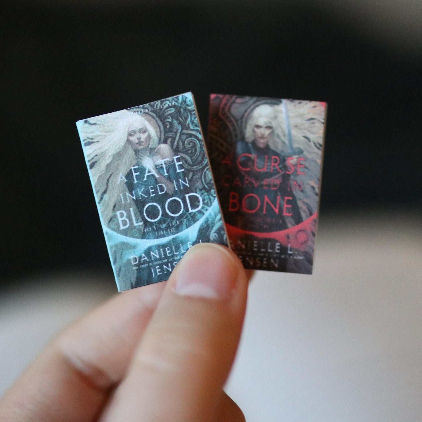Handmade MINI Saga of the Unfated Series Books (set of 2 mini books)