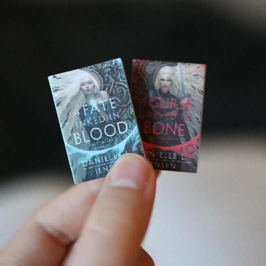 Handmade MINI Saga of the Unfated Series Books (set of 2 mini books)
