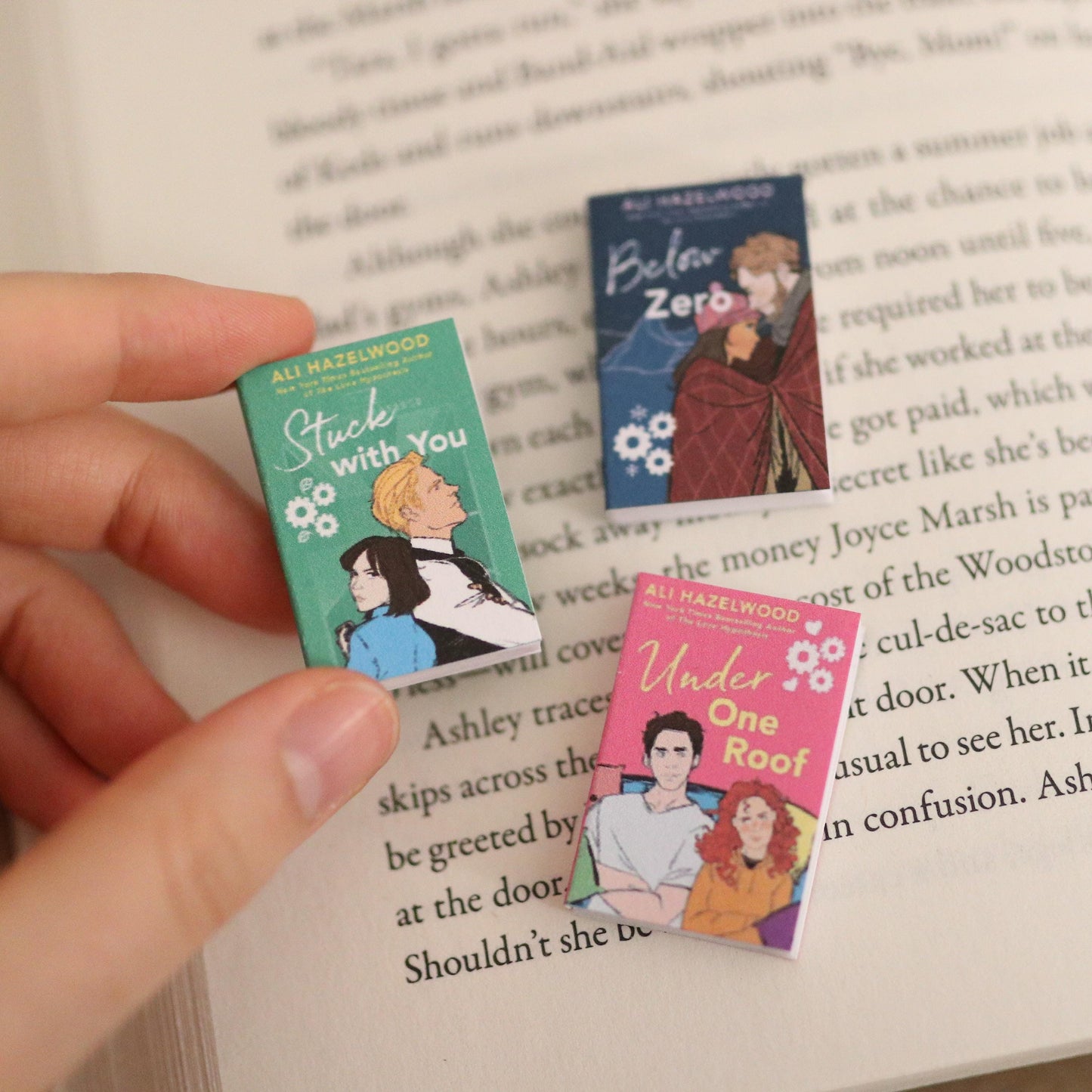 Handmade MINI The STEMinist Novellas Books (set of 3 mini books)