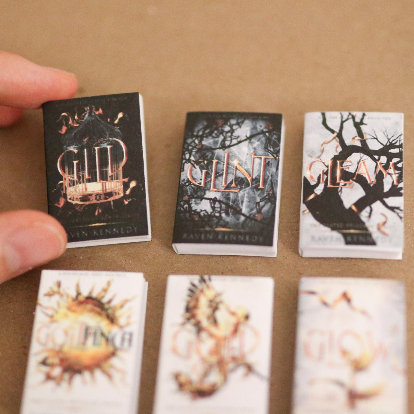 Handmade MINI The Plated Prisoner Series Books (set of 6 mini books)