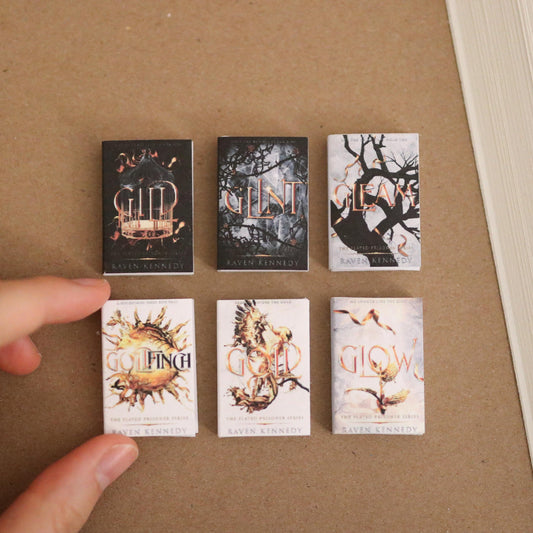 Handmade MINI The Plated Prisoner Series Books (set of 6 mini books)