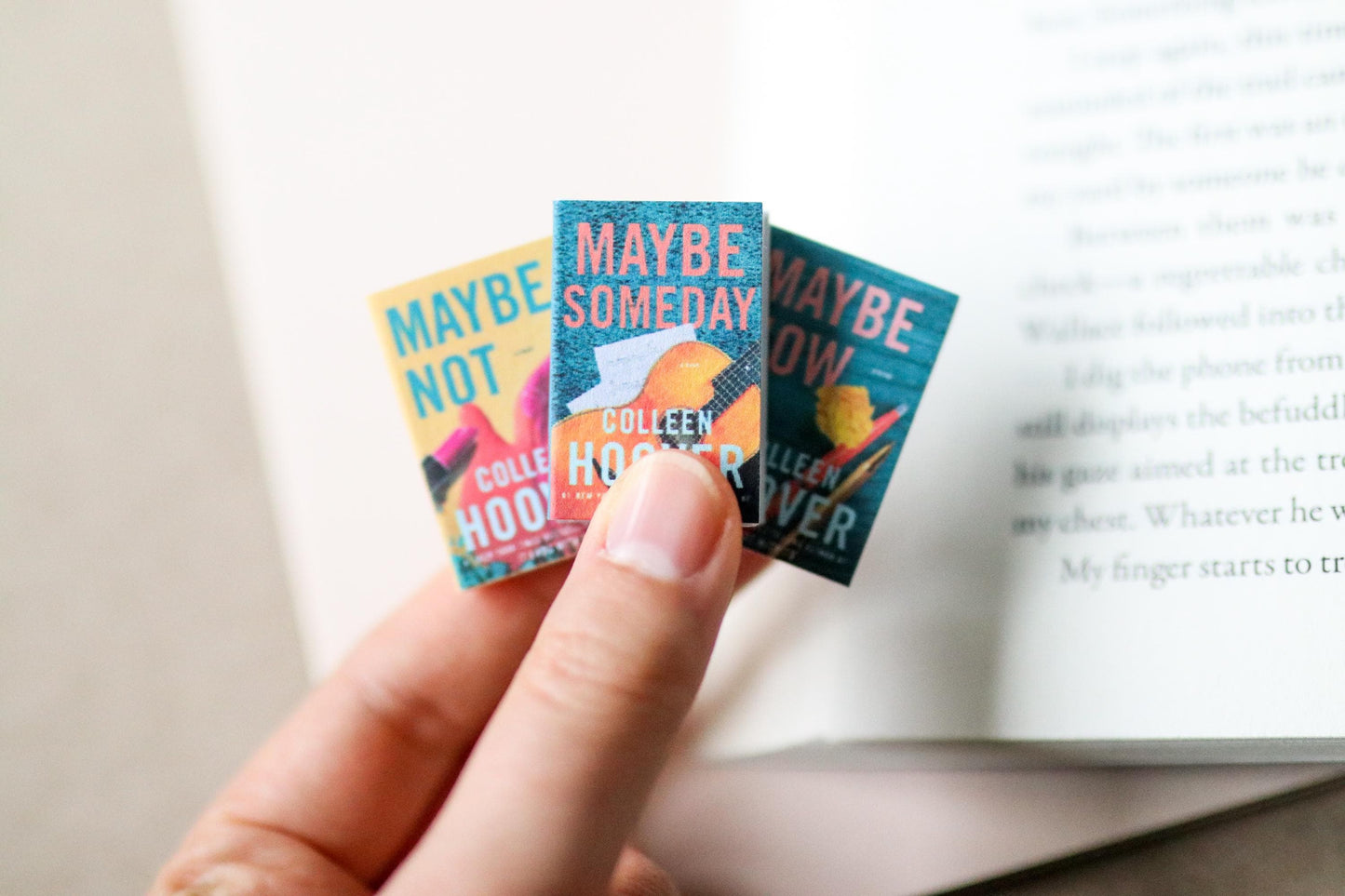 Handmade MINI Maybe Series Books (set of 3 mini books)