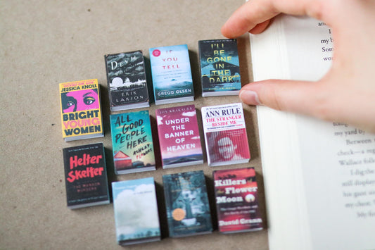 Handmade MINI Horror Books (set of 11 mini books)