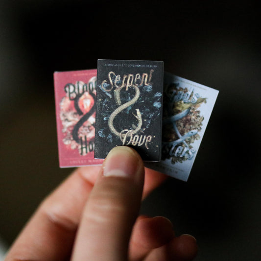 Handmade MINI Serpent & Dove Books (set of 3 mini books)