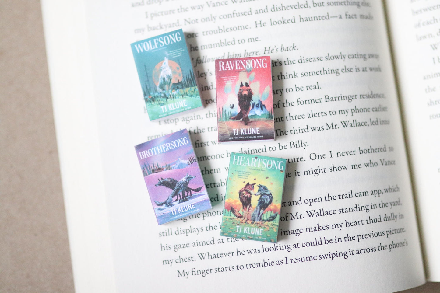 Handmade MINI Green Creek Series (set of 4 mini books)