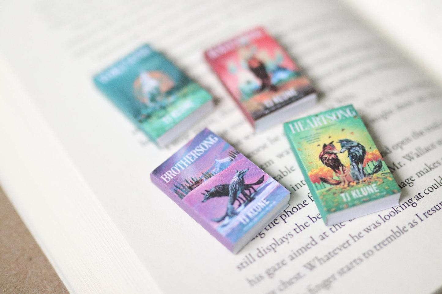 Handmade MINI Green Creek Series (set of 4 mini books)