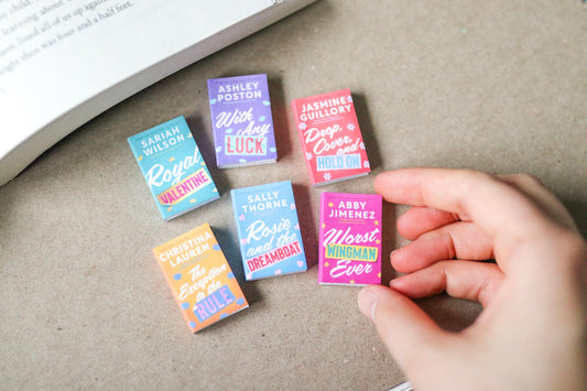 Handmade MINI The Improbable Meet-Cute Series Books (set of 6 mini books)