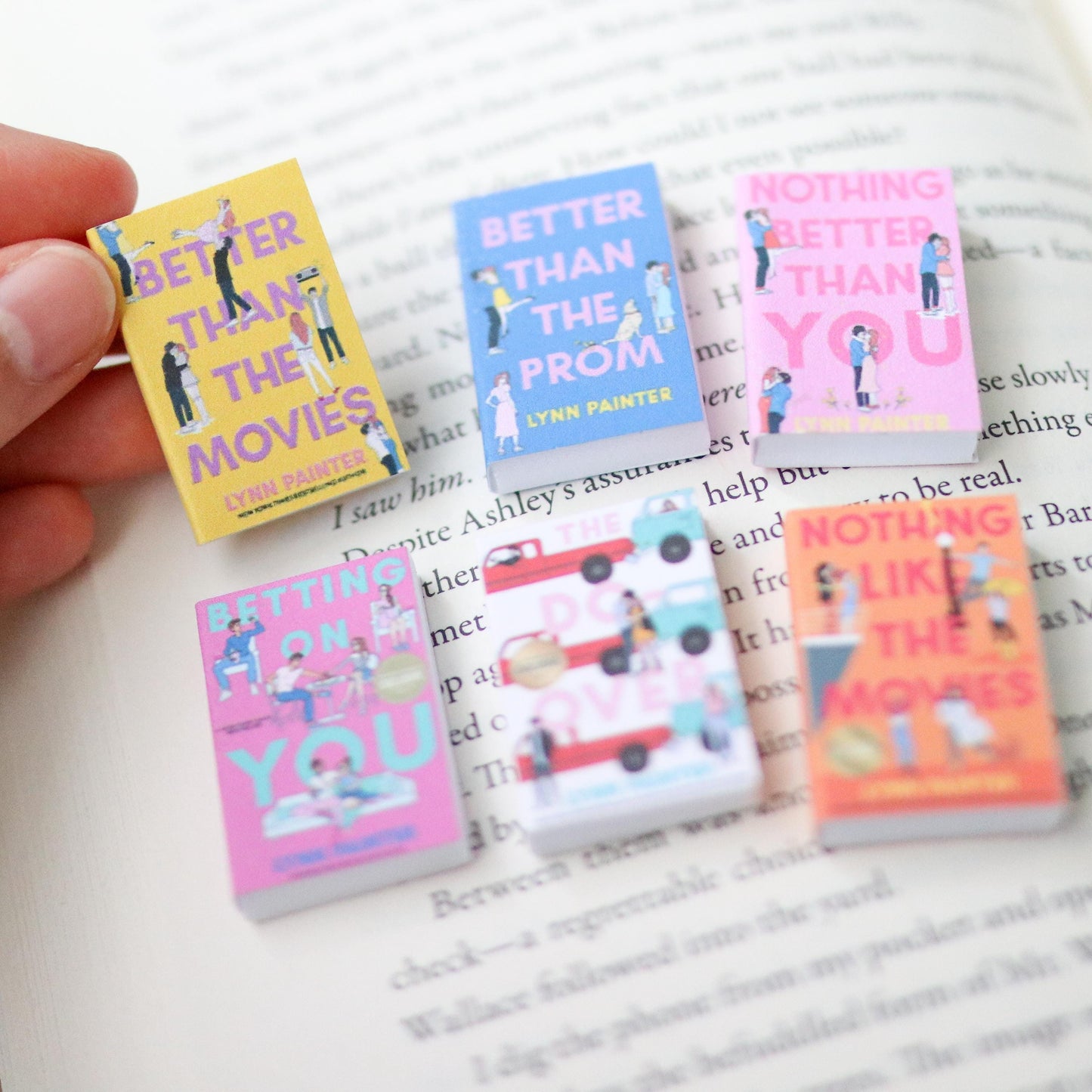 Handmade MINI Special Edition Lynn Painter Books (set of 6 mini books)