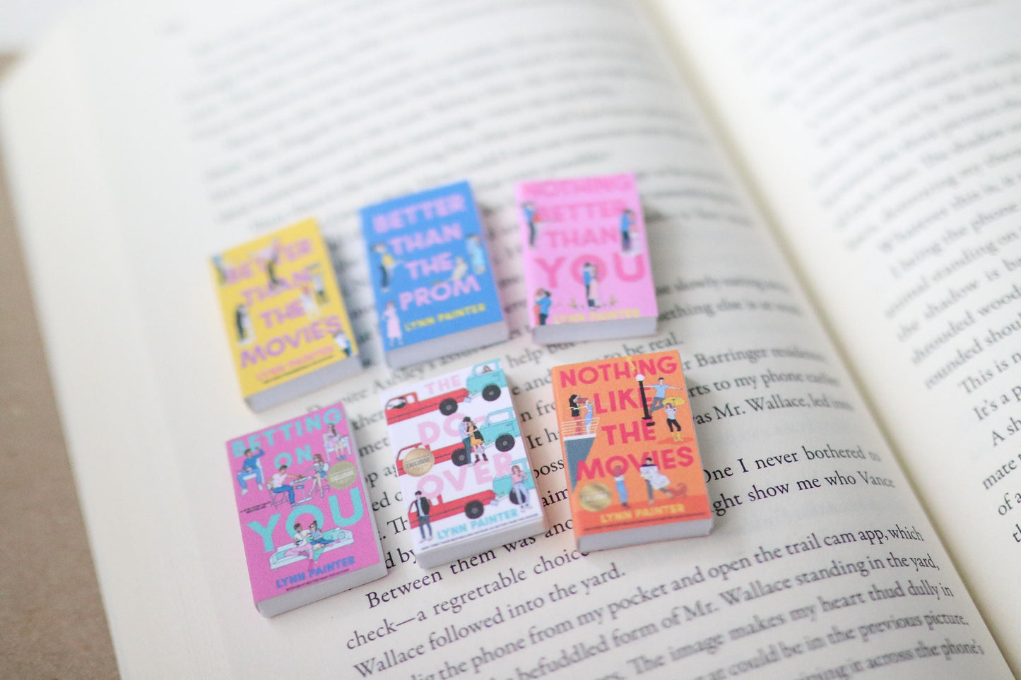 Handmade MINI Special Edition Lynn Painter Books (set of 6 mini books)