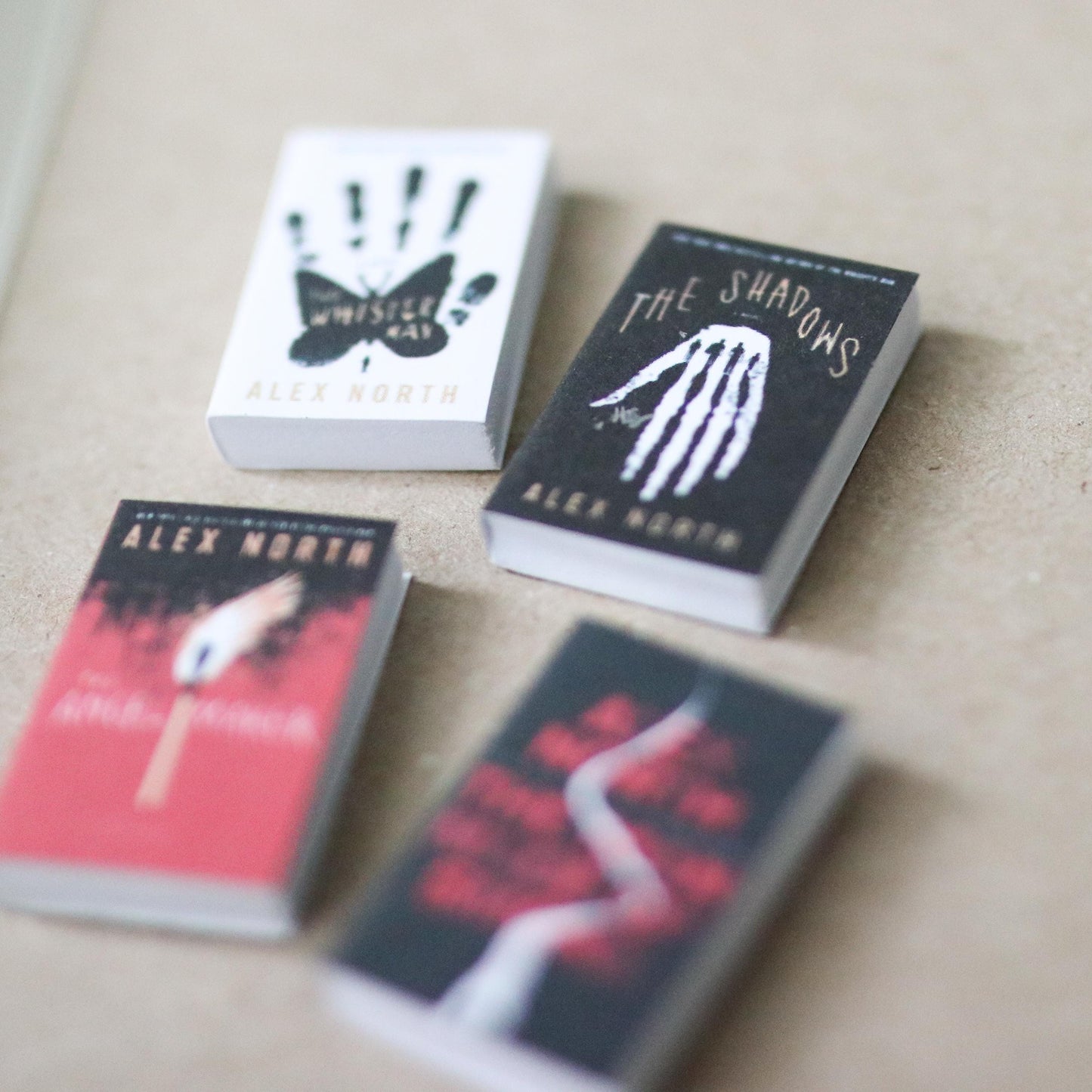 Handmade MINI Alex North Books (set of 4 mini books)