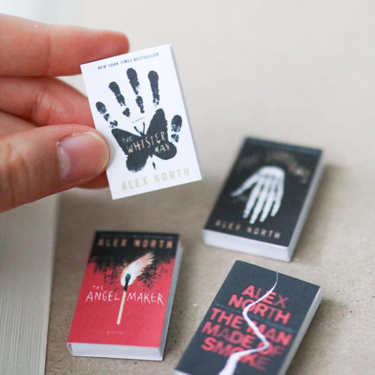Handmade MINI Alex North Books (set of 4 mini books)