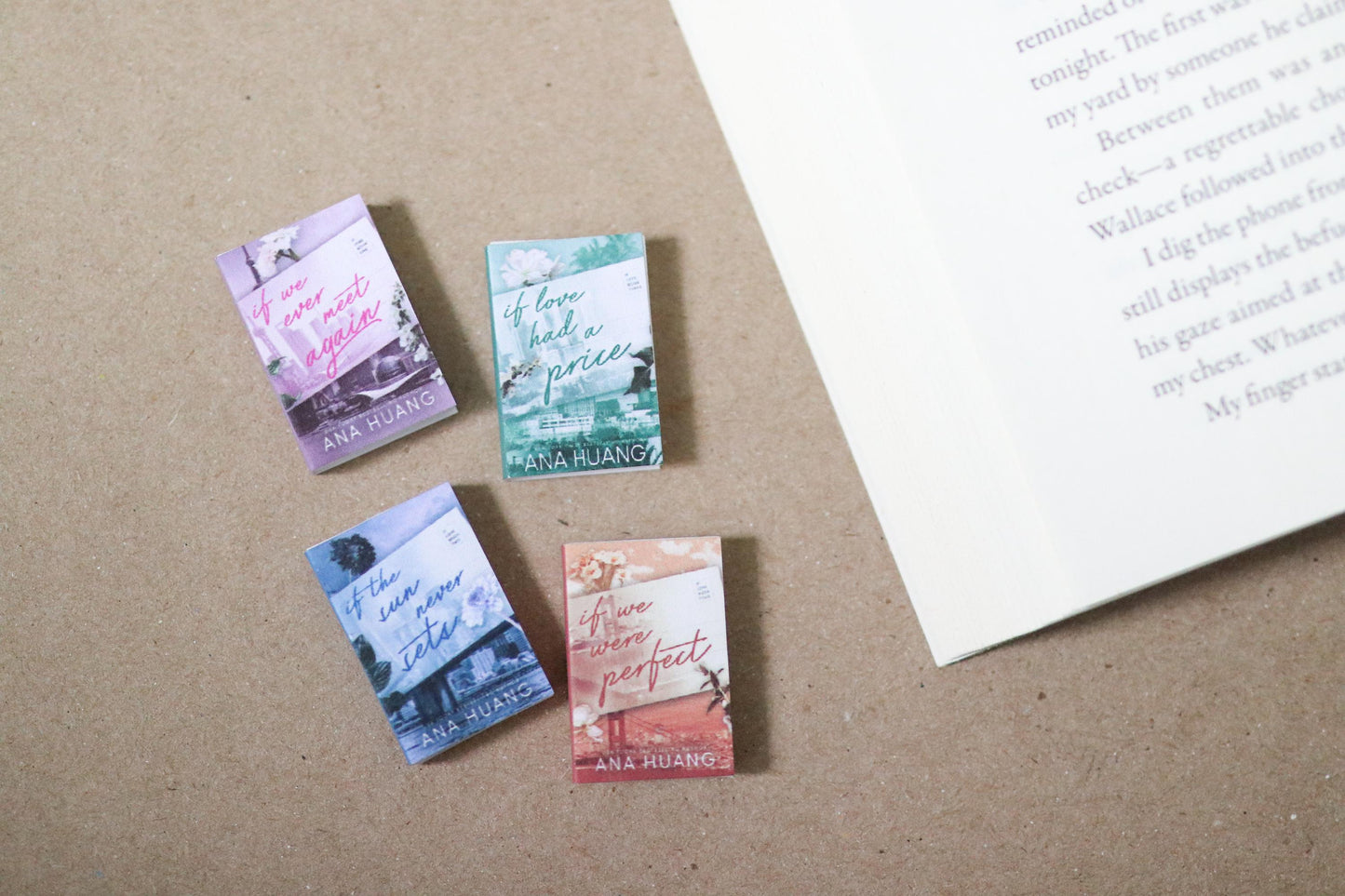 Handmade MINI If Love Series Books (set of 4 mini books)