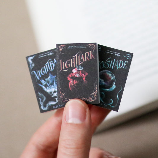 Handmade MINI Lightlark Series Books (set of 3 mini books)