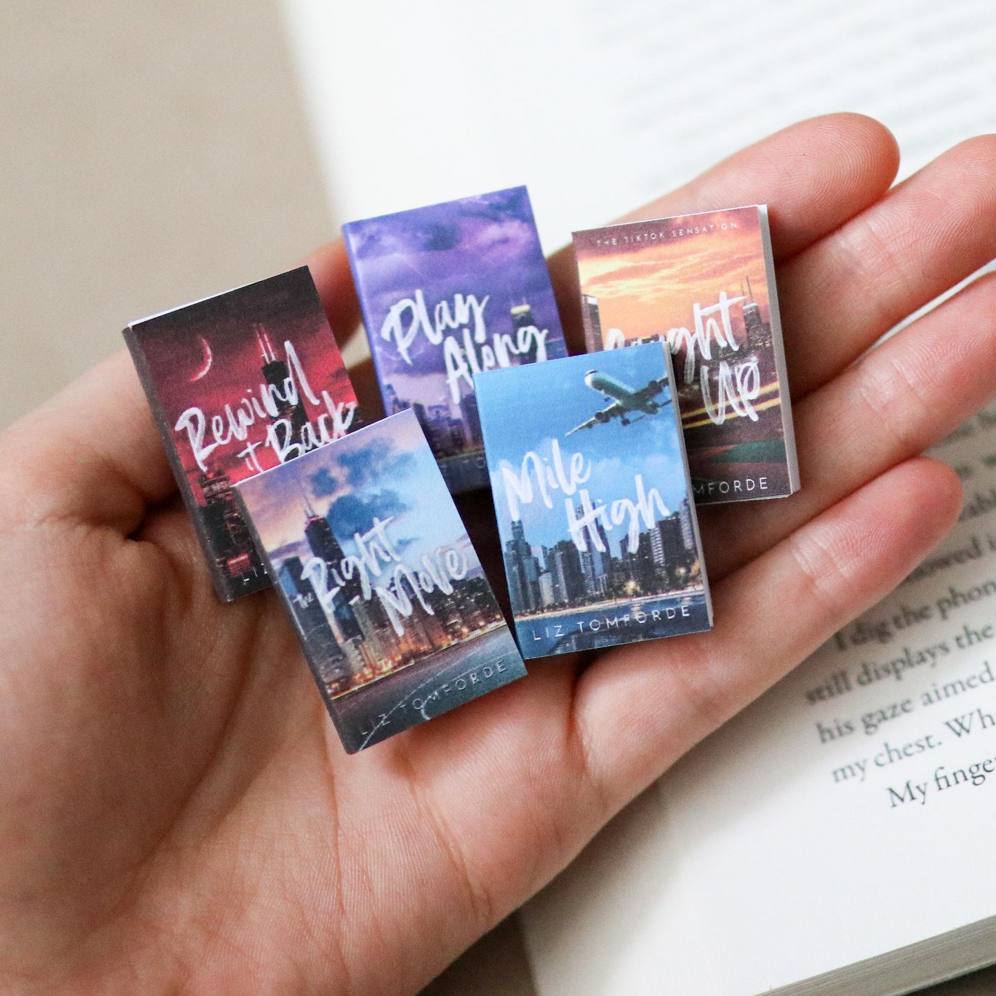 Handmade MINI Windy City Series Books (set of 5 mini books)