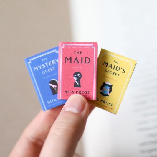 Handmade MINI Molly the Maid Books (set of 3 mini books)