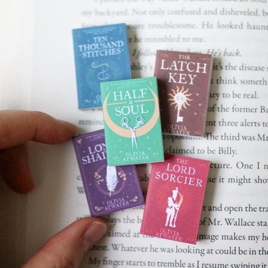 Handmade MINI Regency Faerie Tales Series Books (set of 5 mini books)