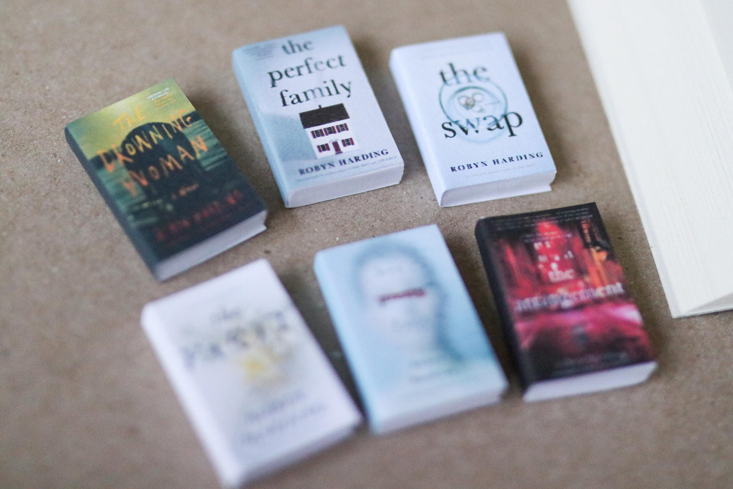 Handmade MINI Robyn Harding Books (set of 6 mini books)